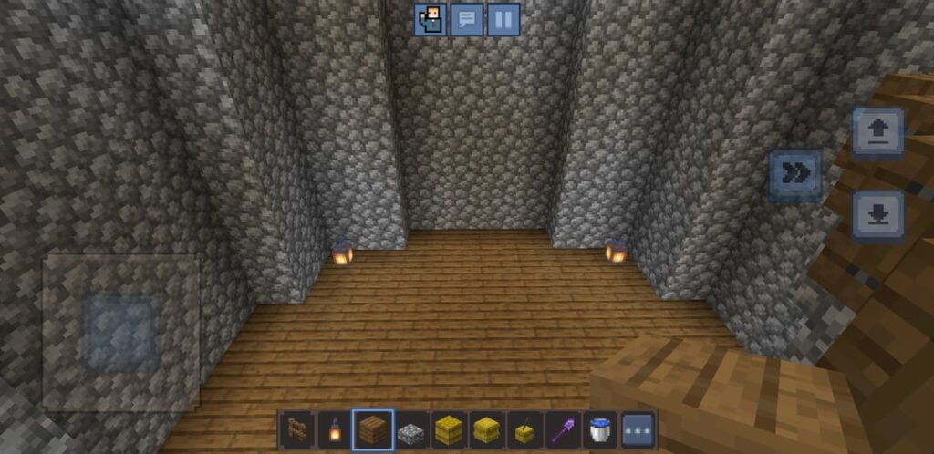 初めて完全に作られた城...次は王国です D: