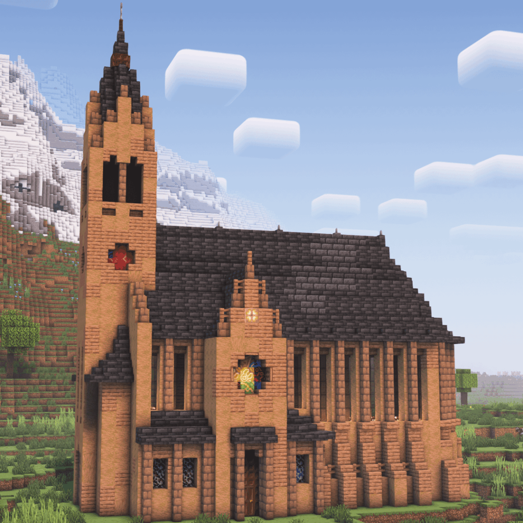 ゴシック様式の教会・小さな大聖堂を建設