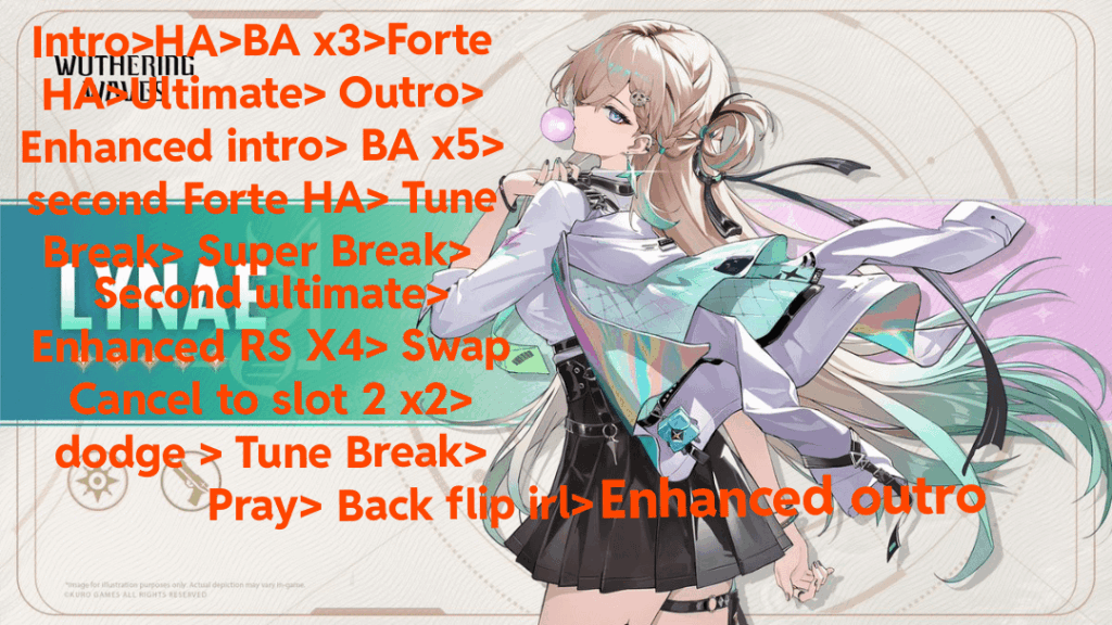 2029 年の WuWa ローテーション (簡略化)