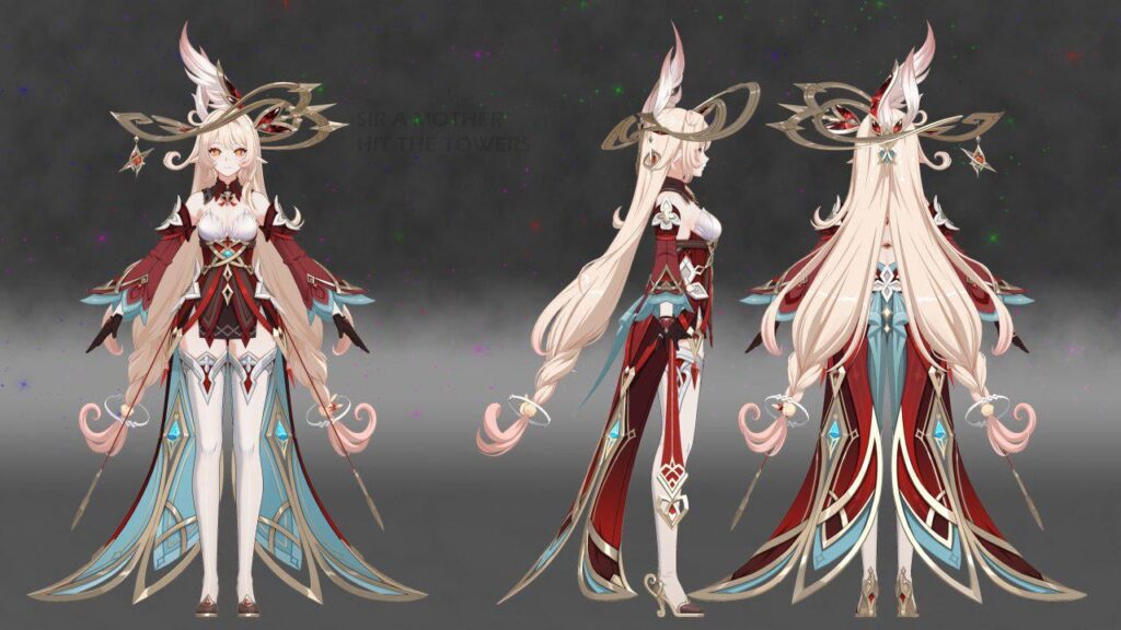 アリスモデルのレンダリング