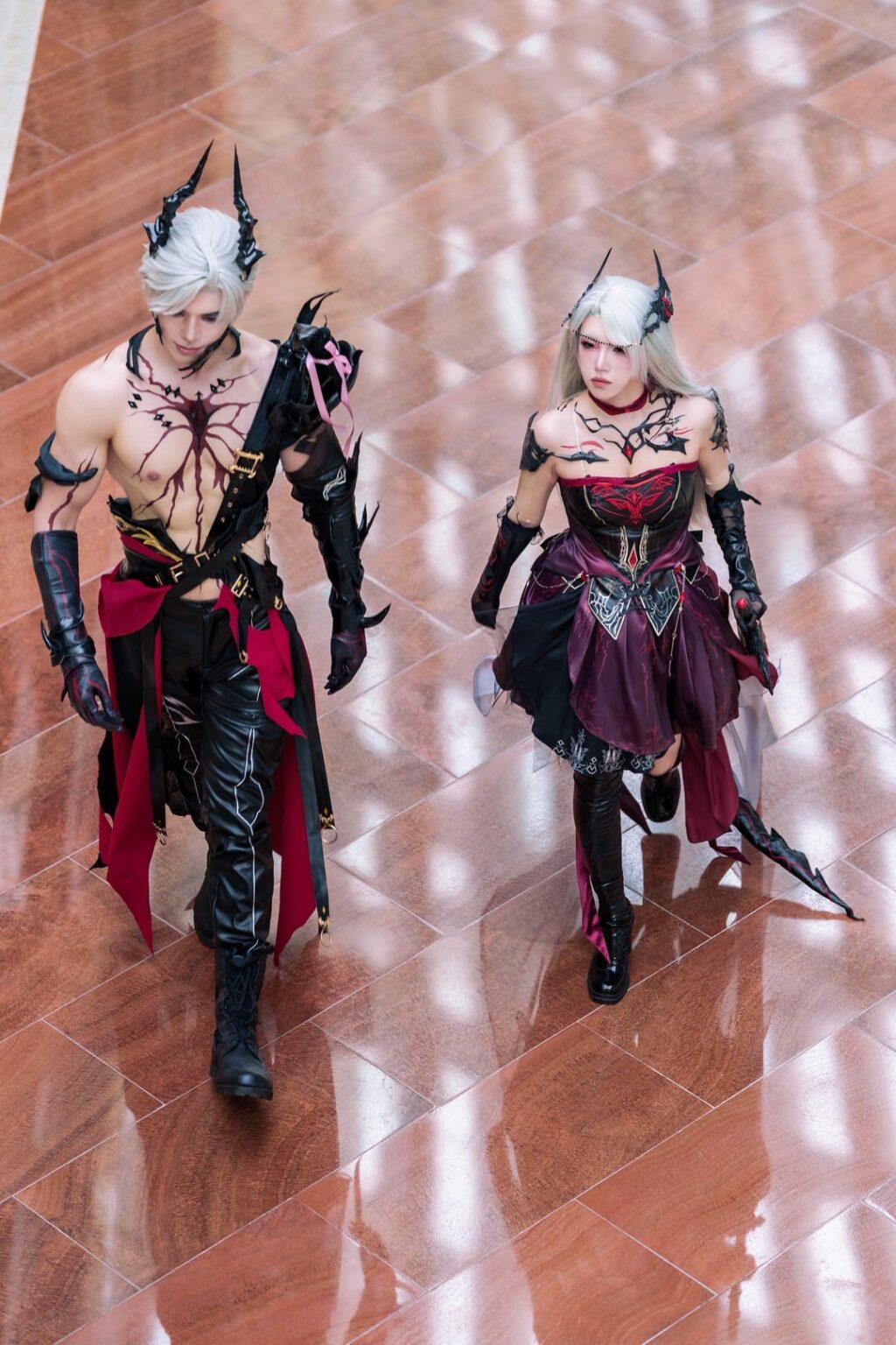 Abysm Sovereign Sylus + MC コスプレ by @aku.cos177 と @deathxskull_