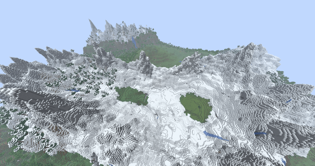 同じ世界にある 2 つの理想的な洞窟山岳スポット!