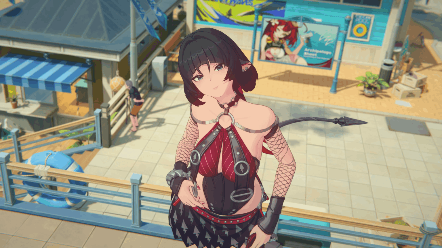 面白い事実: 南半球は地理的に夏なので、ジェーンには水着を着る権利があります。