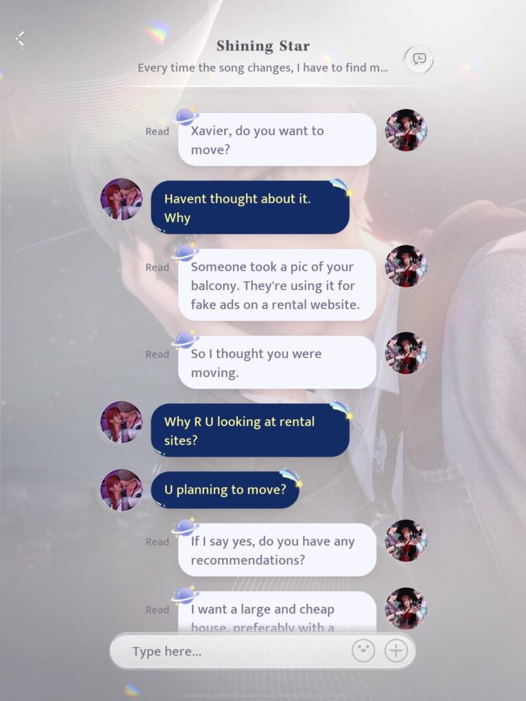 なんてこった。新しい家を手に入れたことは、MCがザビエルから離れることを意味する。 😭😭