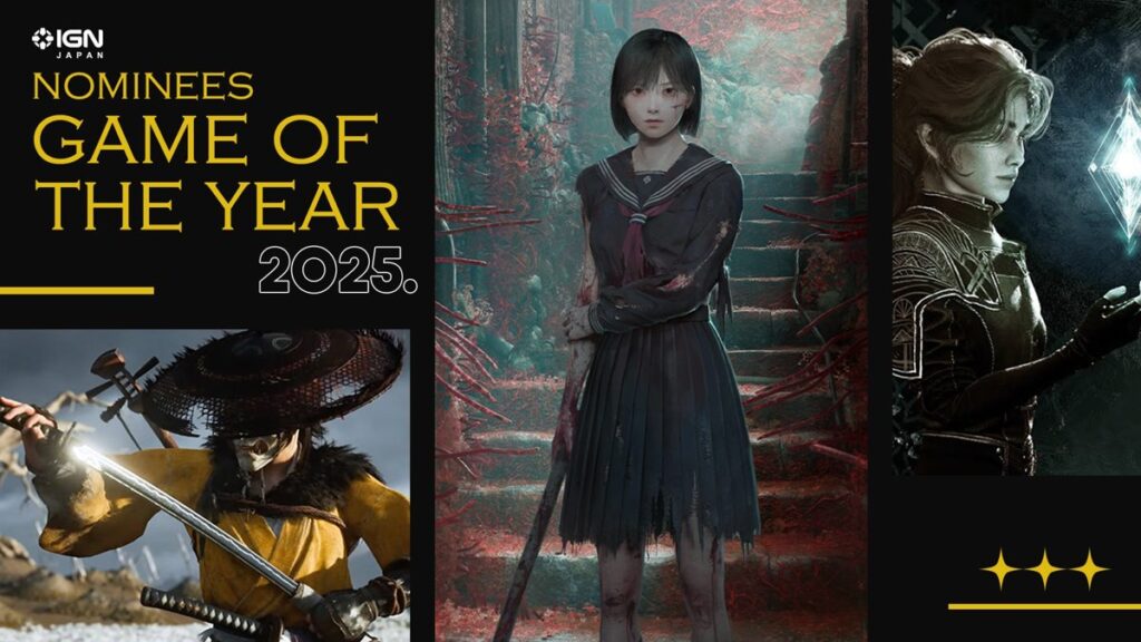 「IGN JAPAN ゲームオブザイヤー2025」ノミネート作品を発表！