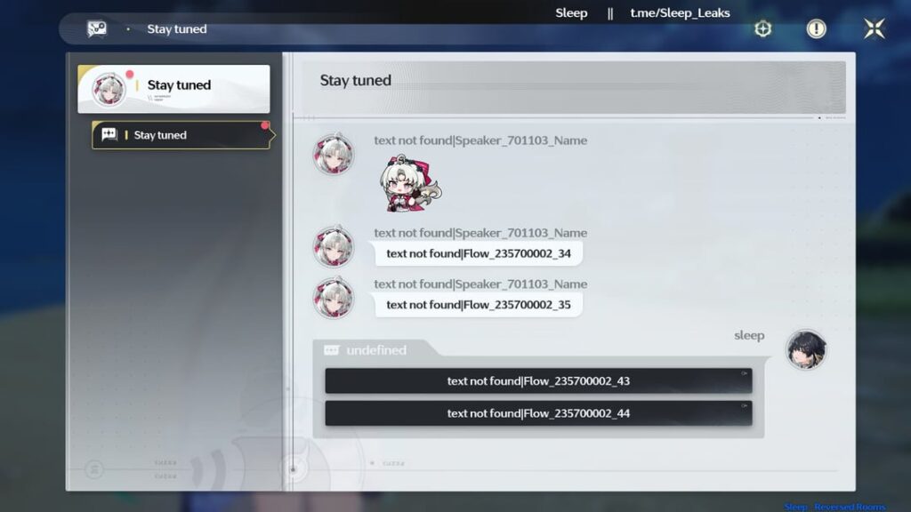 3.0 |スリープ経由のゲーム内電話/チャット機能