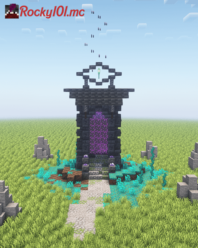 廃墟となったネザーポータルのデザインを変更