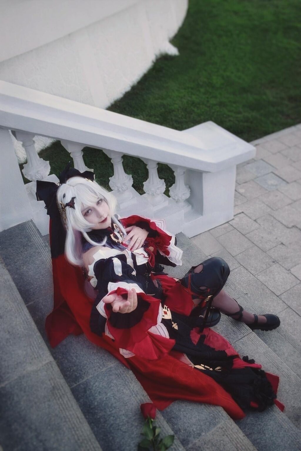 月の誓いのコスプレ 🖤