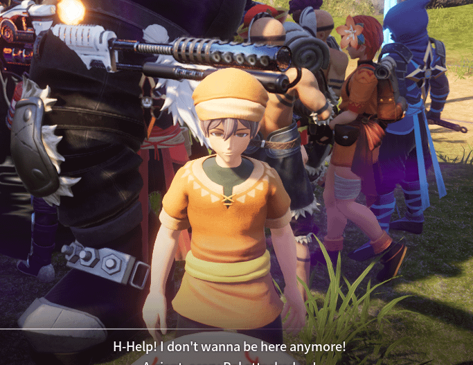 うちの人間たちを訪ねて様子を見に行った