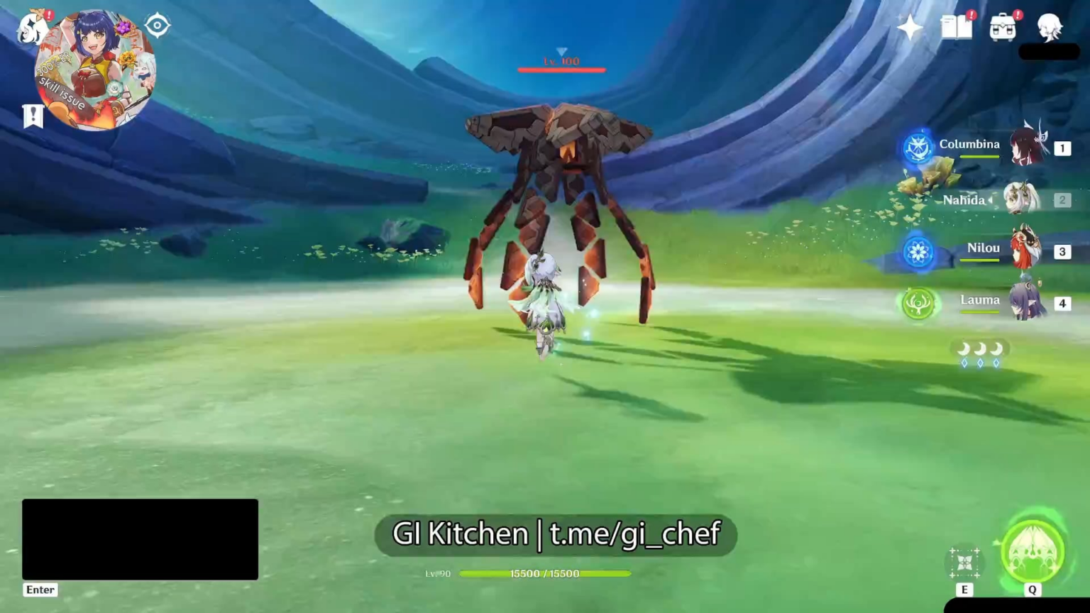 コロンビーナ / ナヒダ / ニルー / ラウマ [GI Kitchen]