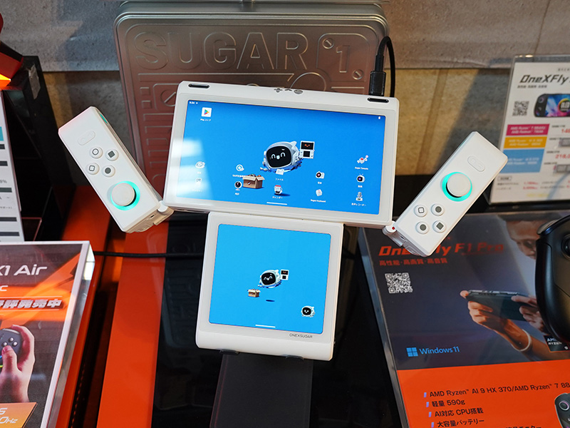 変形型4in1 Androidゲーム機「ONEXSUGAR SUGAR1」が発売 – AKIBA PC Hotline! 変形型4in1 Androidゲーム機「ONEXSUGAR SUGAR1」が発売 - AKIBA PC Hotline!