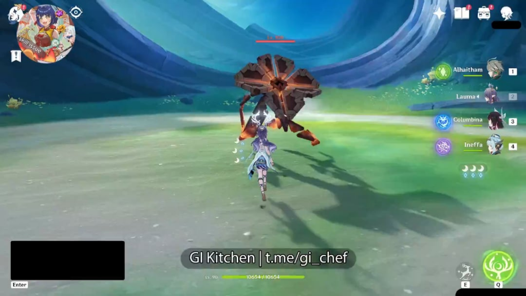 アルハイサム/ラウマ/コロンビーナ/イネファ (GI キッチン経由)