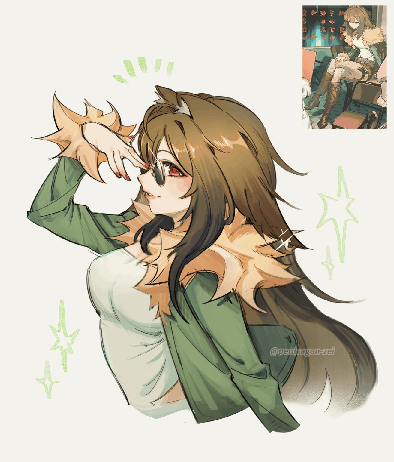 この衣装がゲーム内にあったらいいのに…