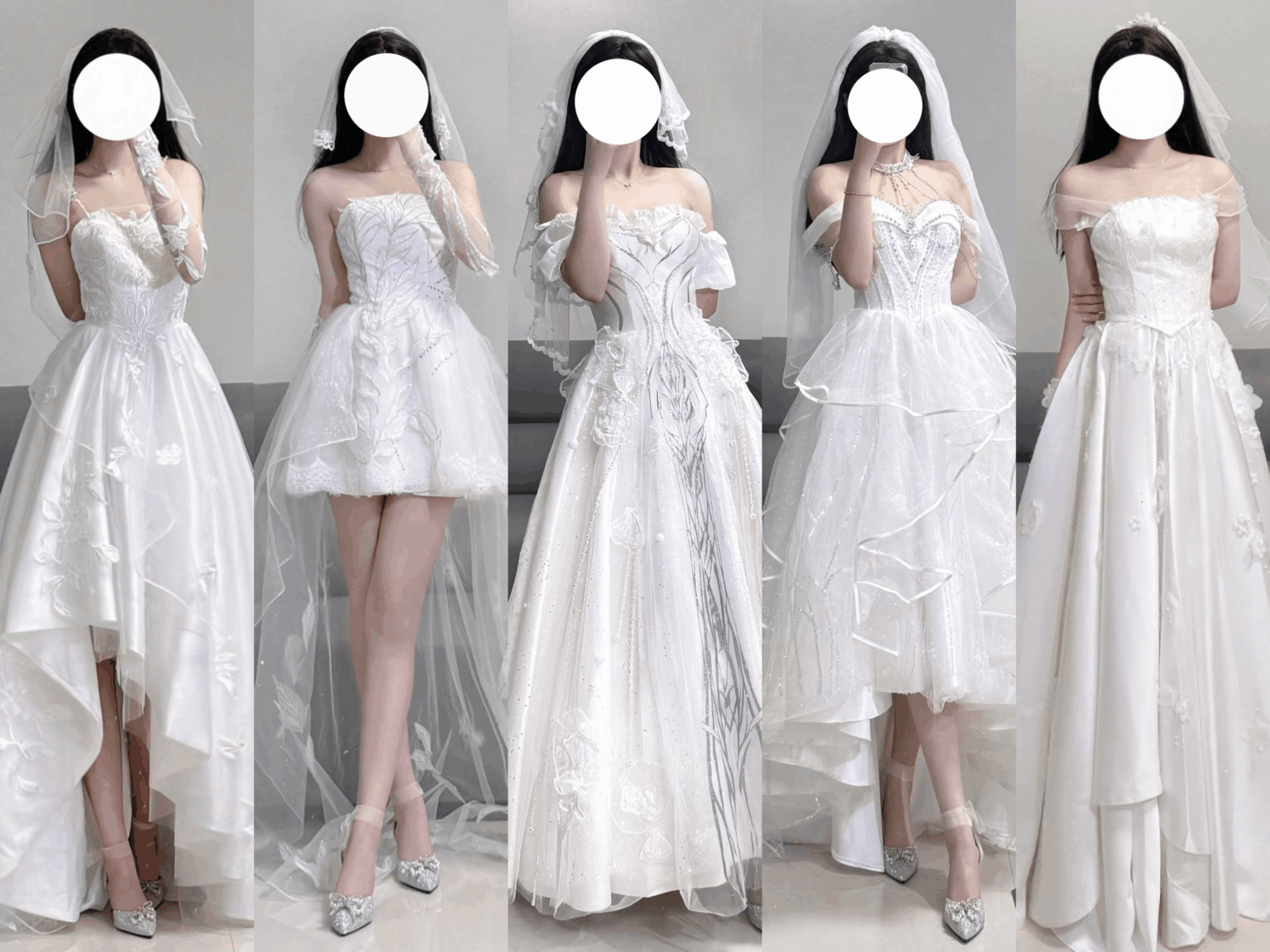 LADSのウェディングドレスirl