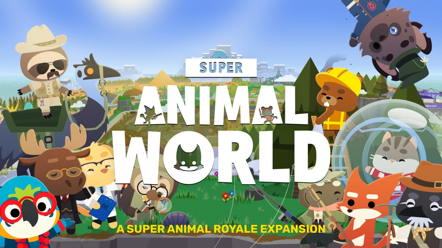 バトロワゲームにまさかのスローライフ要素を追加！ 「Super Animal World」プレイレポート - GAME Watch