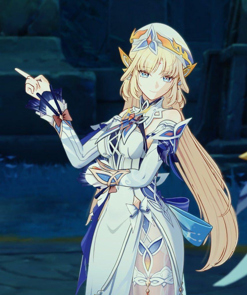 Nicole シェーディング + ライティングを備えたゲーム内モデル