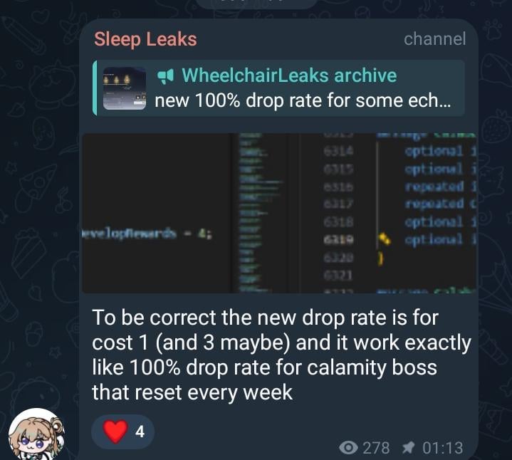 3.0 |睡眠による新しいエコードロップ率についての説明