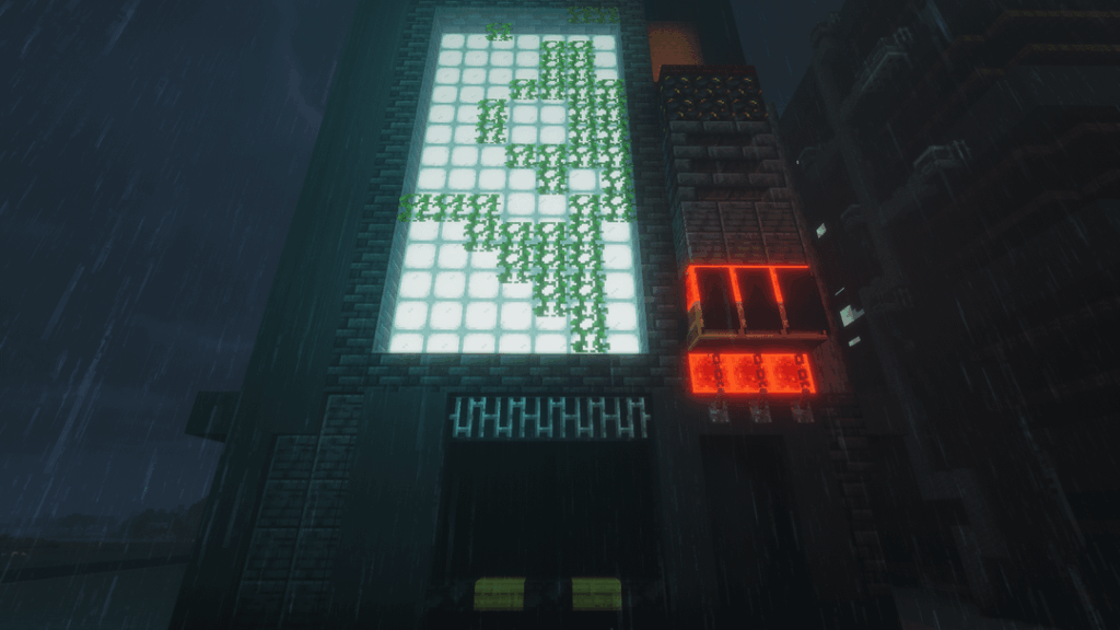 私が始めたばかりのサイバーパンクスタイルの都市のストリートレベルの写真をいくつか。