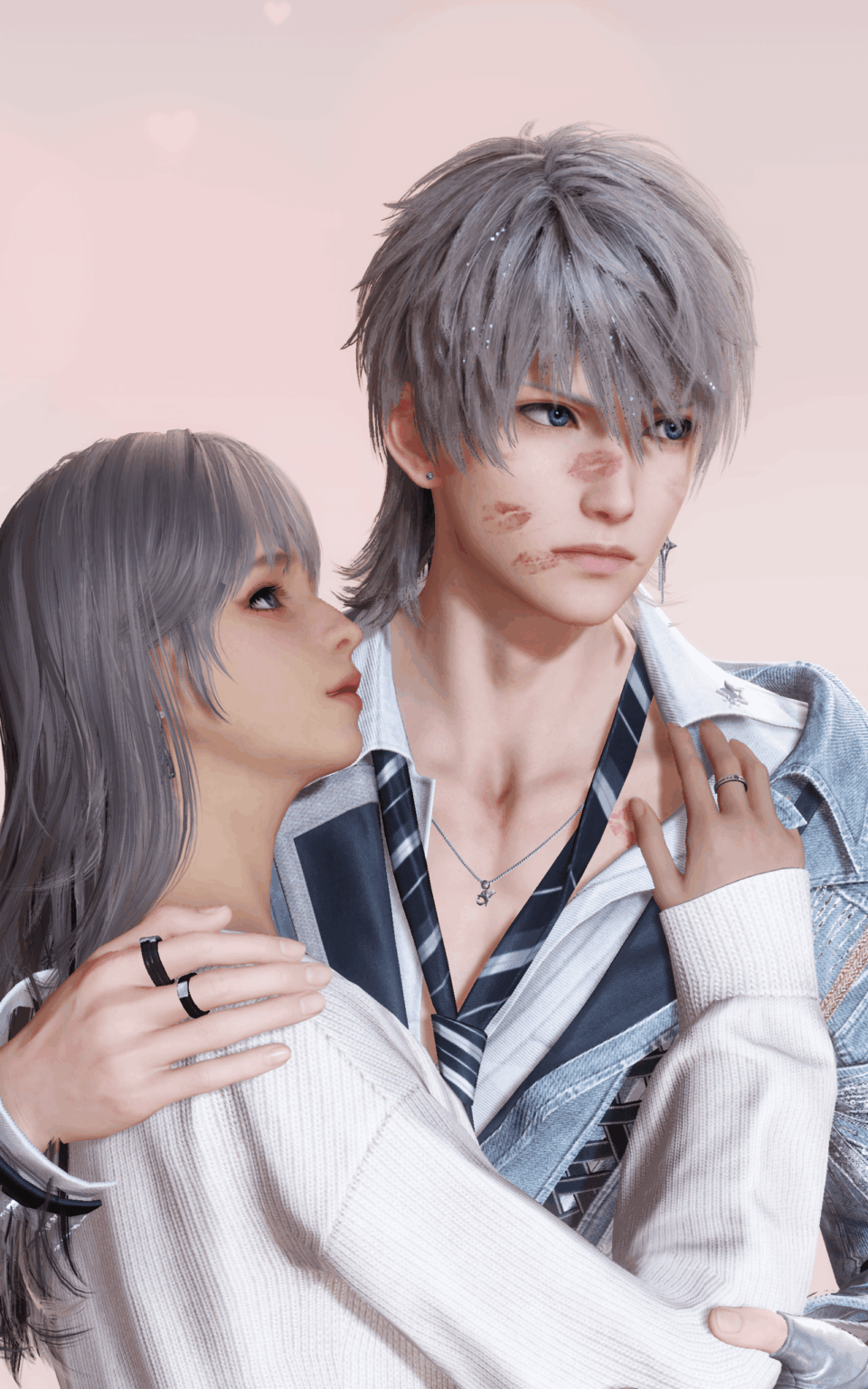「さあ、もう一回だけキスしてください、ちょっといいですか？ 😗」
