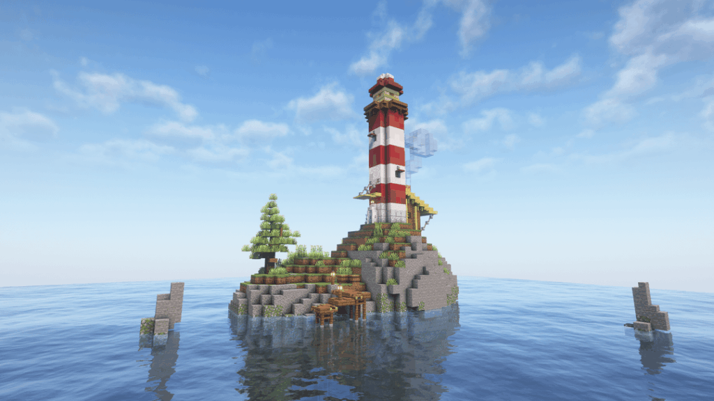 今日作った灯台