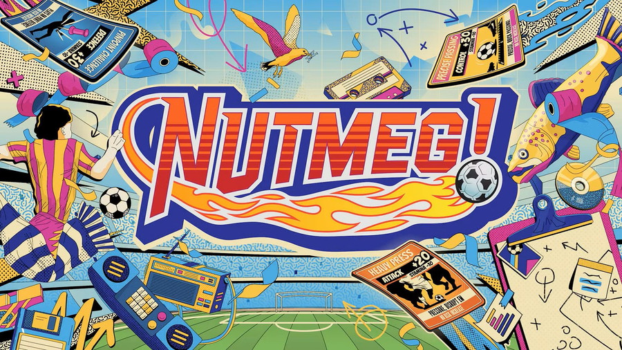 Secret ModeとSumo Sheffield、ノスタルジックなデッキ構築型サッカーマネージャーゲーム『NUTMEG!』を26年3月26日に発売 | gamebiz