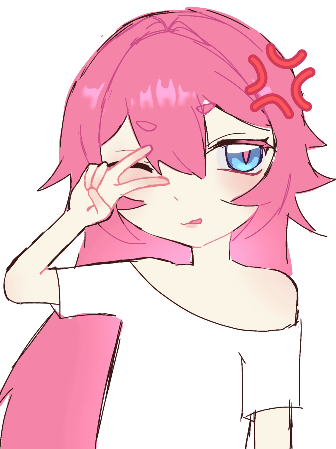 ロザリヤのスケッチは私によるものです！