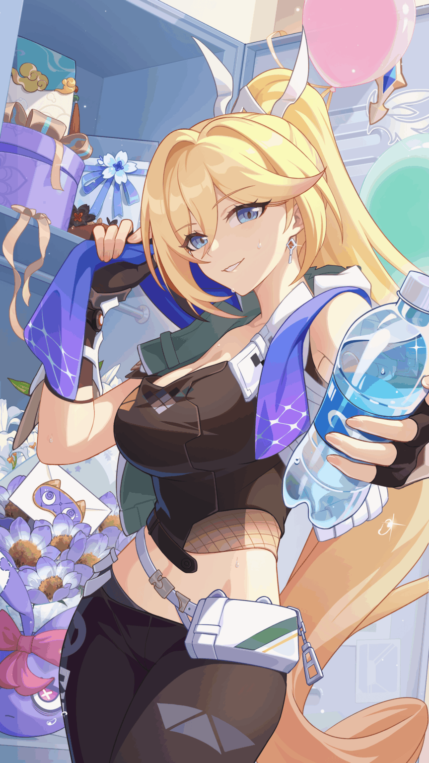 デュランダルの新しい誕生日アート