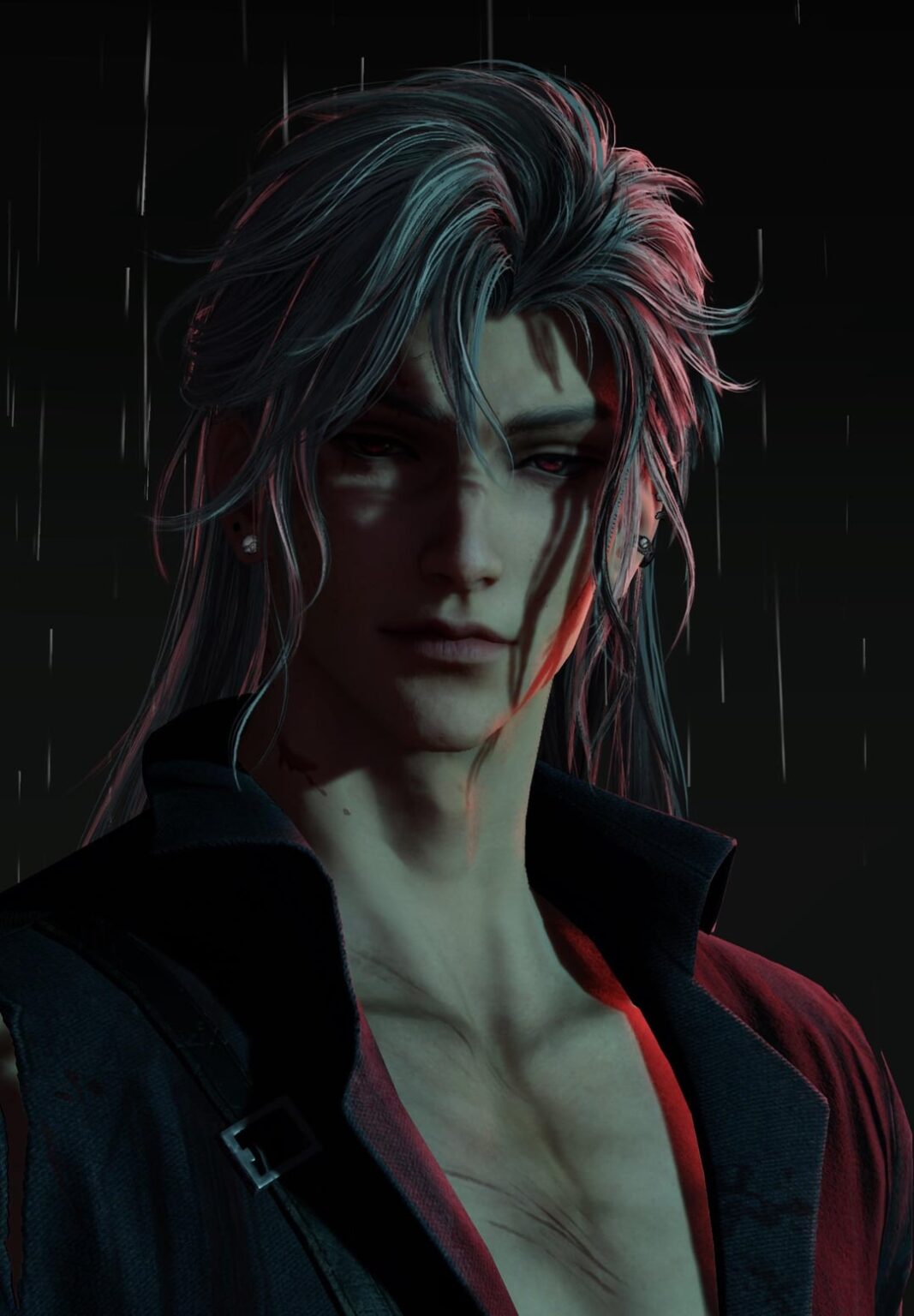 嘘をつくつもりはありませんが、私は今、彼が長い髪を持っていることでさらにハンサムだと感じます...