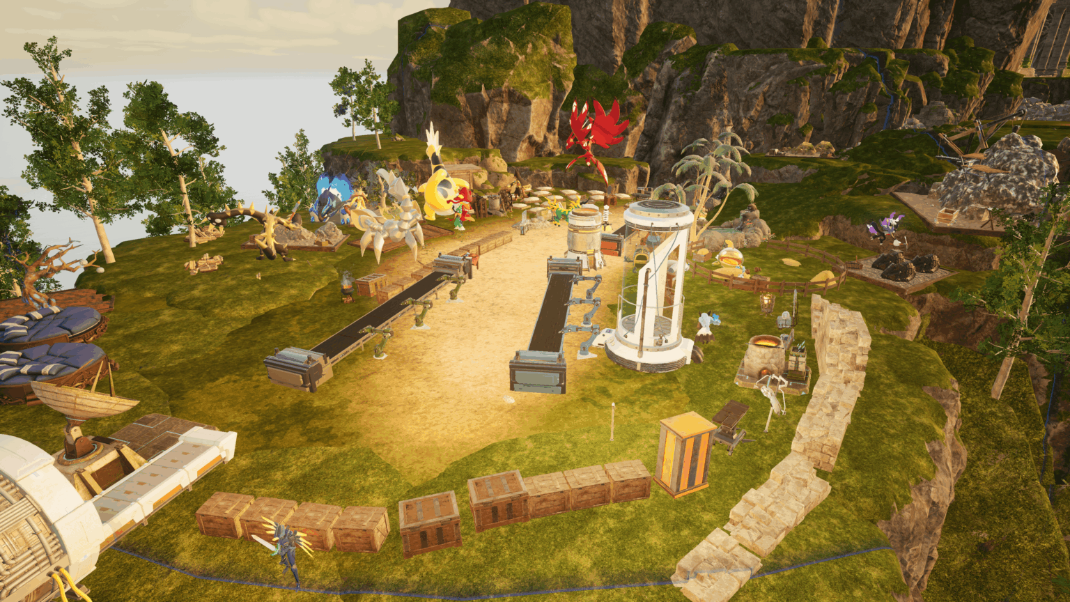 私はレベル65で、これが私のメインベースの様子です