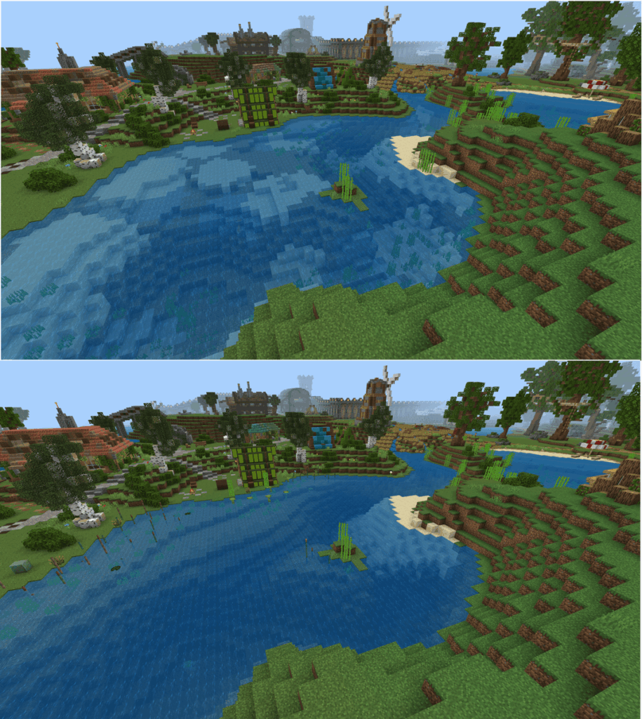 私のサバイバルワールドにおけるこの水中勾配には時間がかかりすぎました...