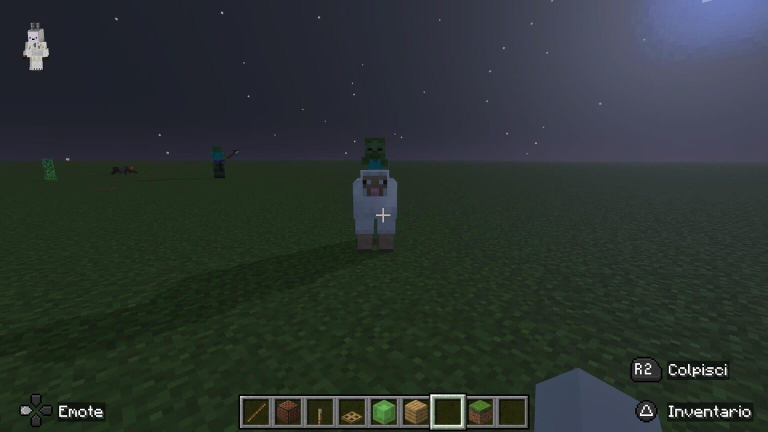 妹がBedrockをプレイ中にこれを見つけました。