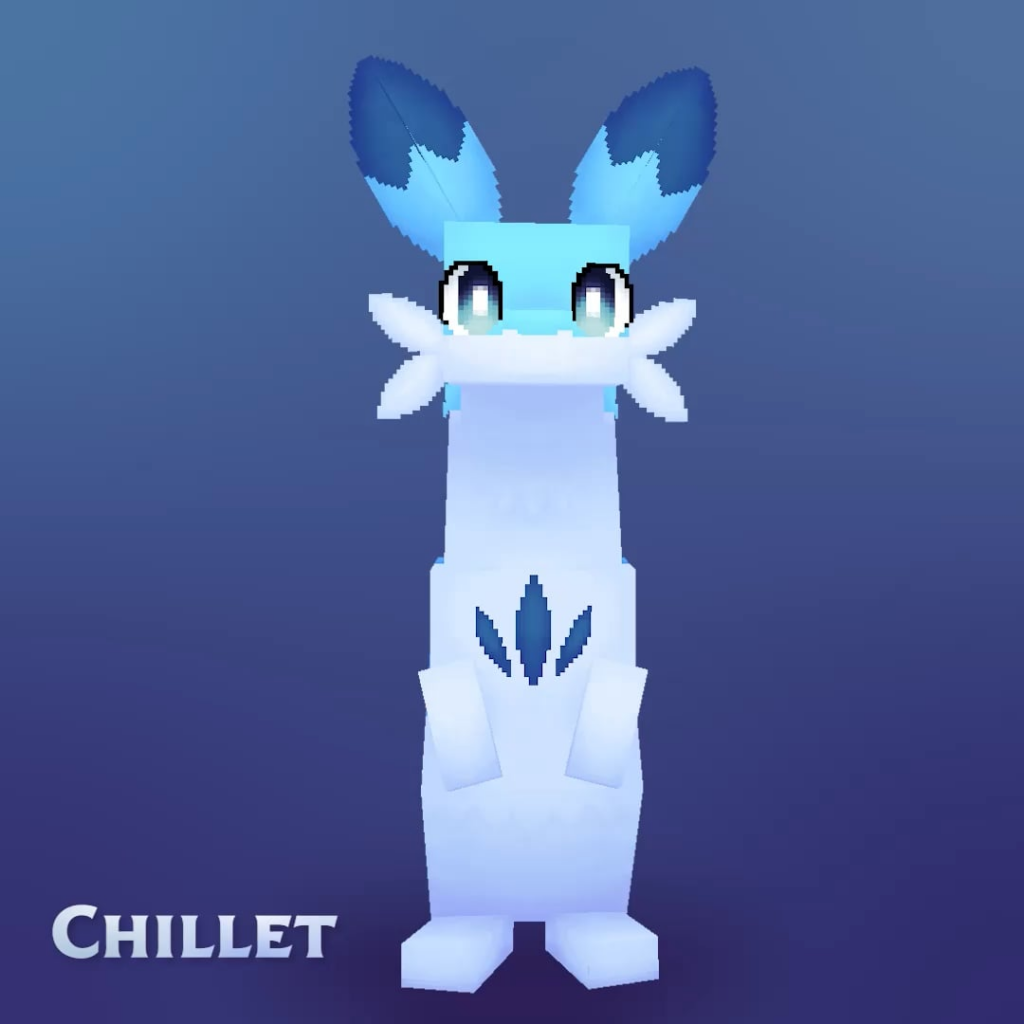 Hytale アート スタイルのチレット