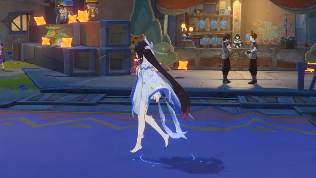 6.2 の Columbina の特別な歩行/走行/スプリント/ダッシュ/ジャンプ アニメーション [AQ Spoilers]