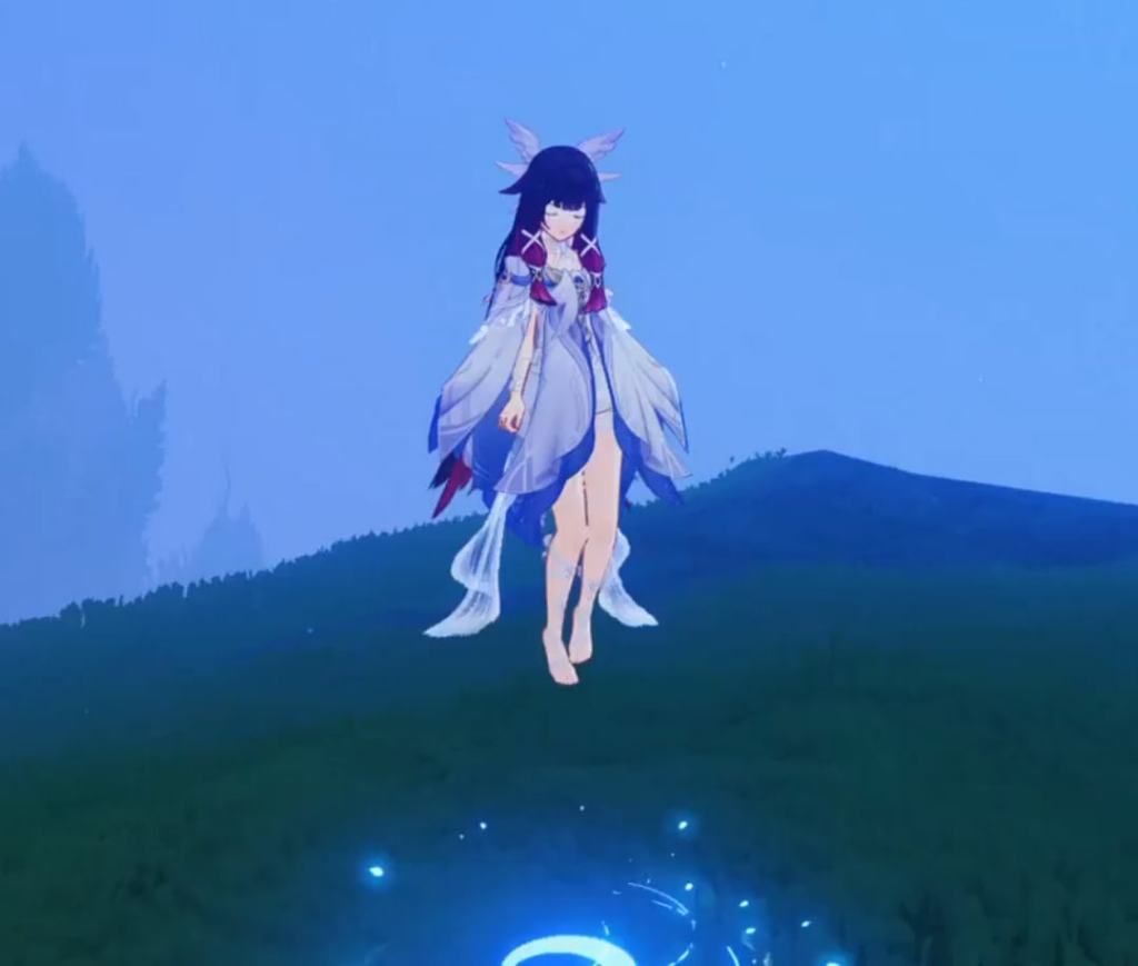 Columbina 滑空アニメーション (piramida 経由)