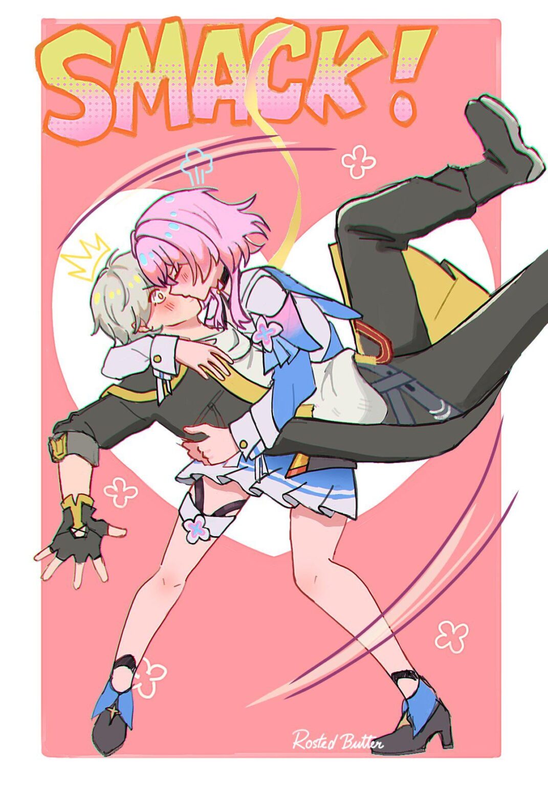 今すぐ彼にキスしなければ、他の誰かがするでしょう (@Rostedbutter)