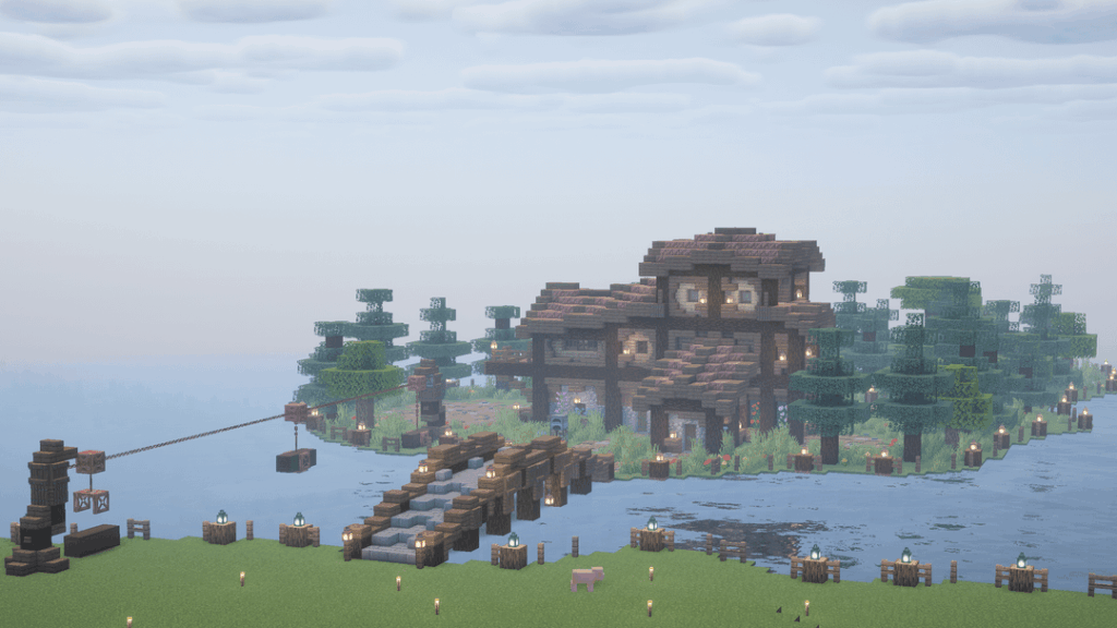 私のサバイバルワールドの製材所