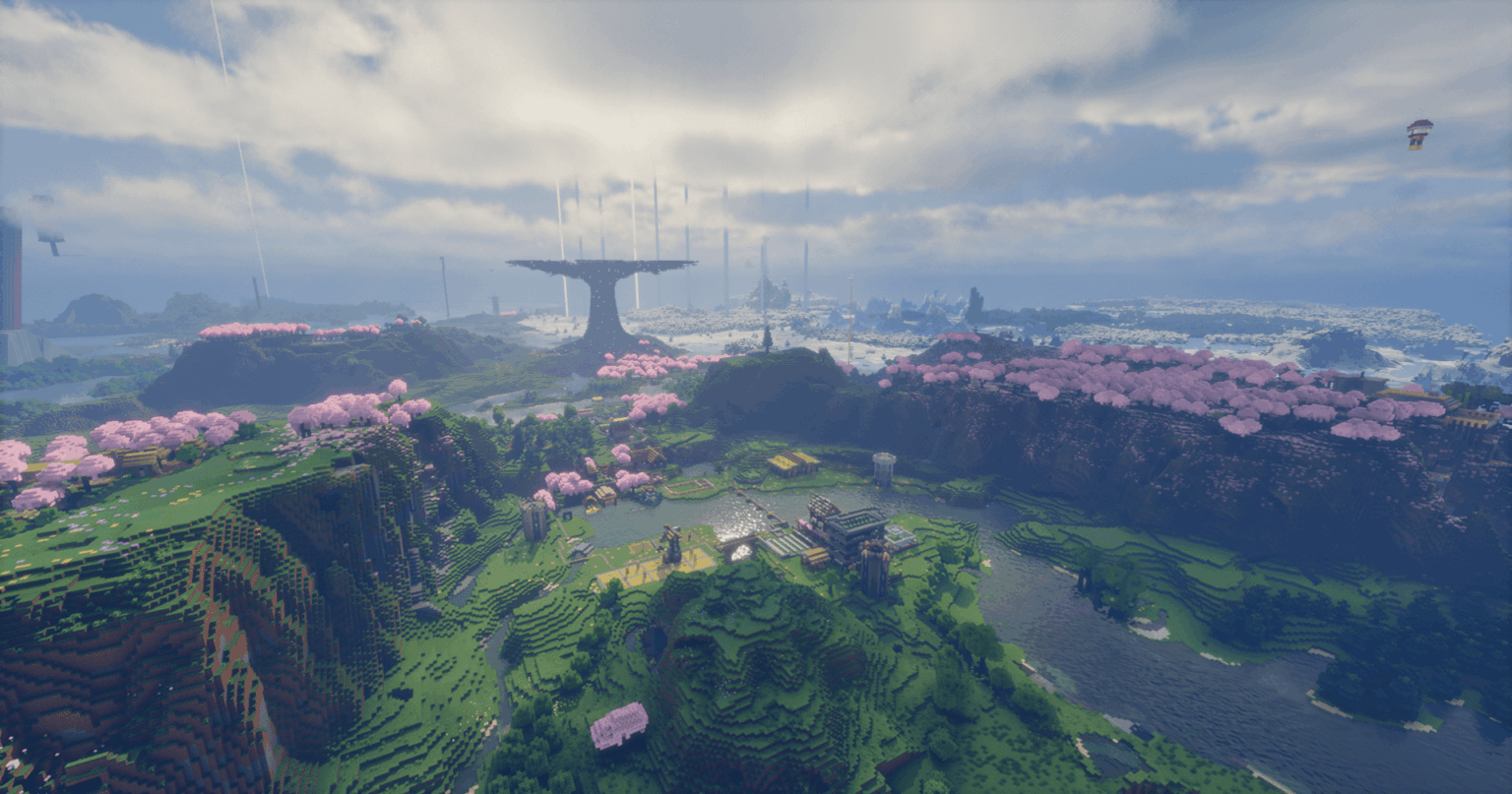 進行中のサバイバルビルドでスポーン