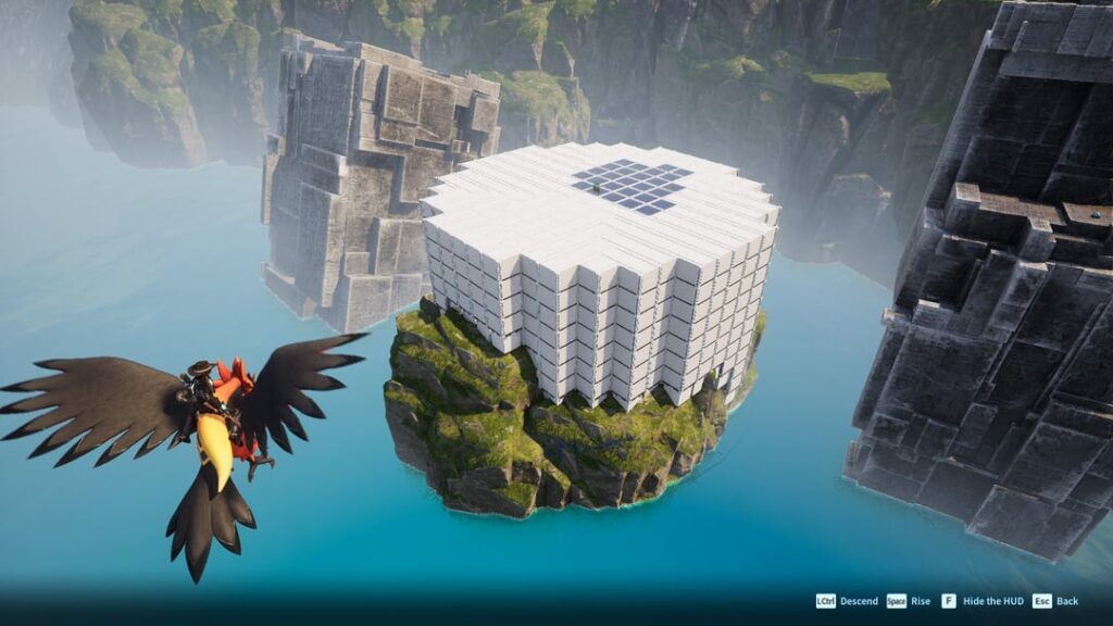 私はアストラル山近く、コールドショア沖のこの小さな島に新しい基地の基礎を築きました。