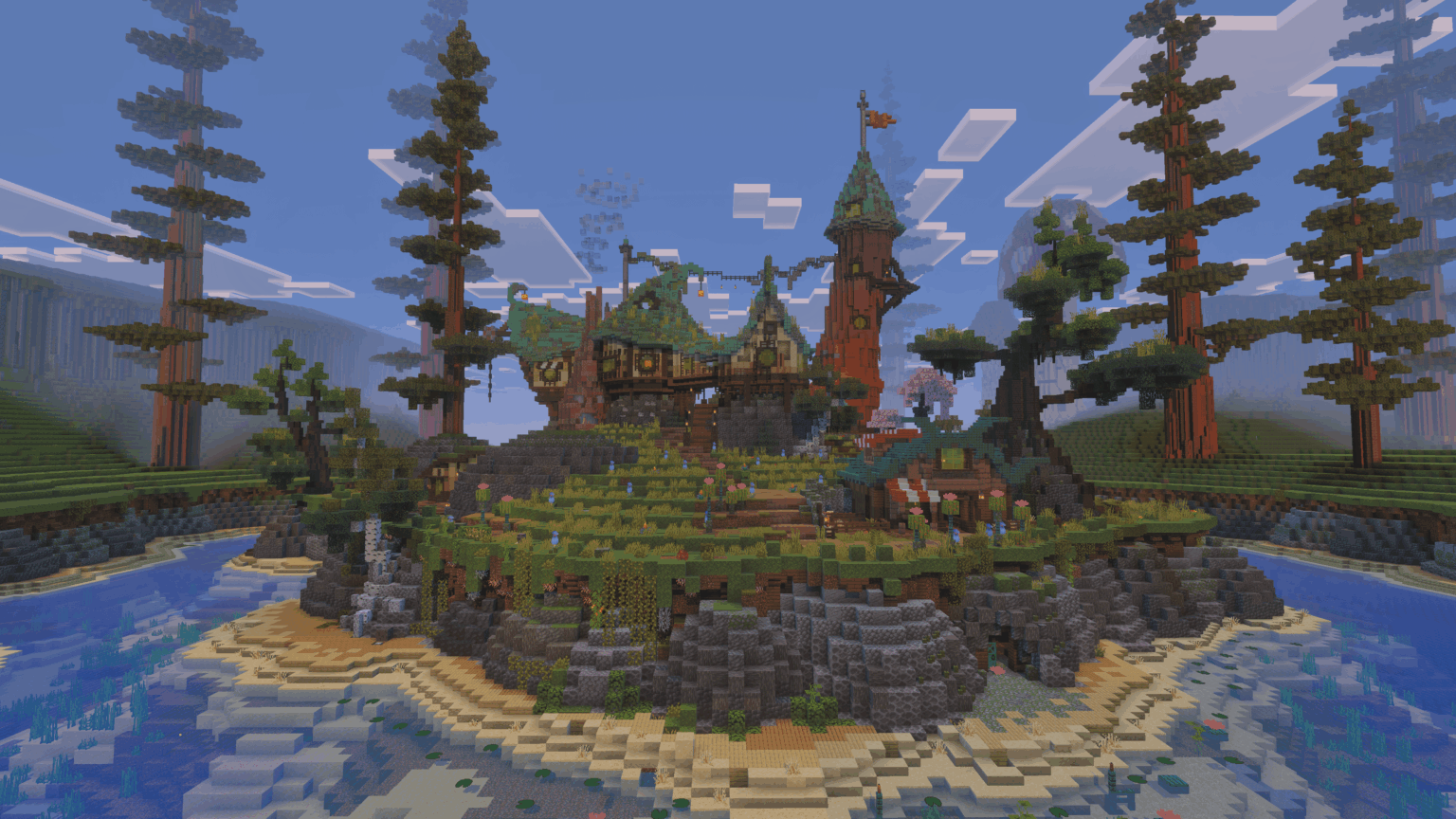 ウィザードアイランド (私の永遠の世界サーバル基地)