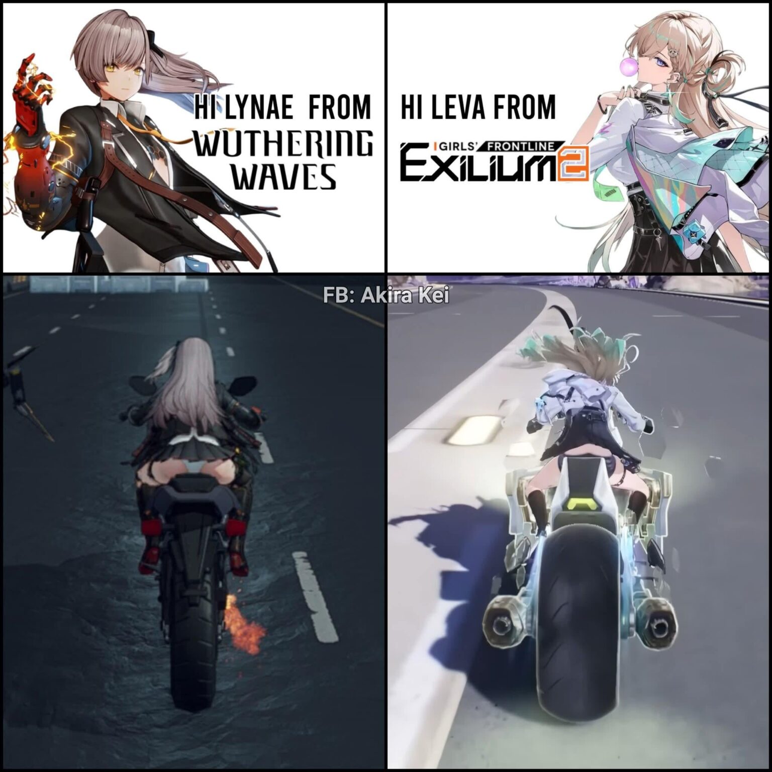 バイクで短いスカートを履くとこうなる