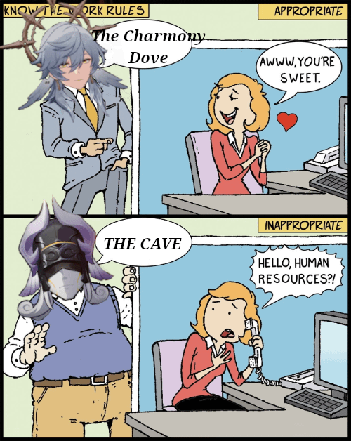 The Charmony Dove vs THE CAVE: 最も正しいバージョン