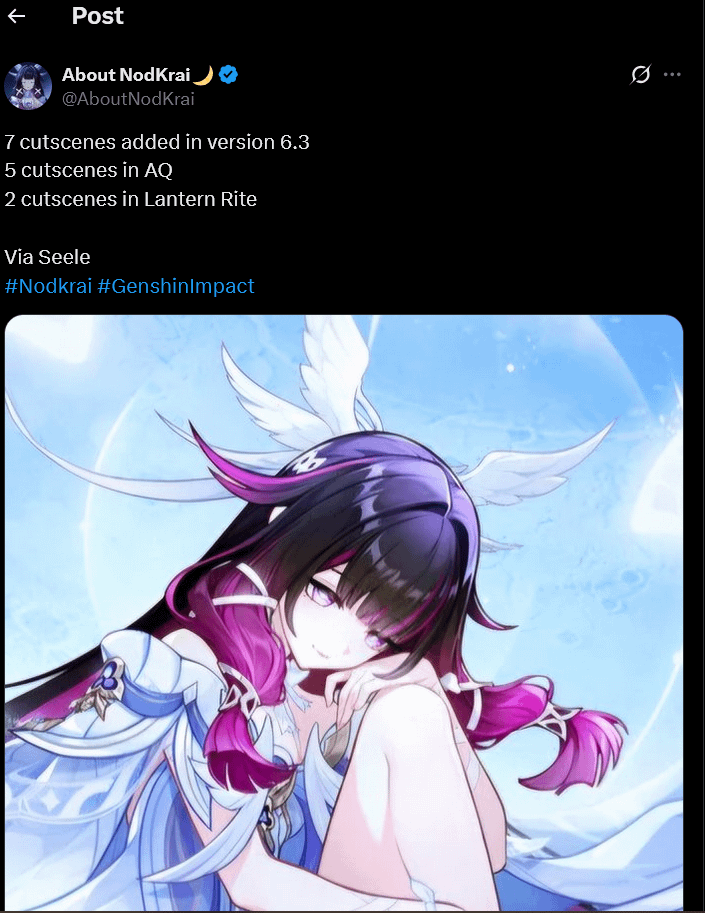 6.3 のカットシーンの数