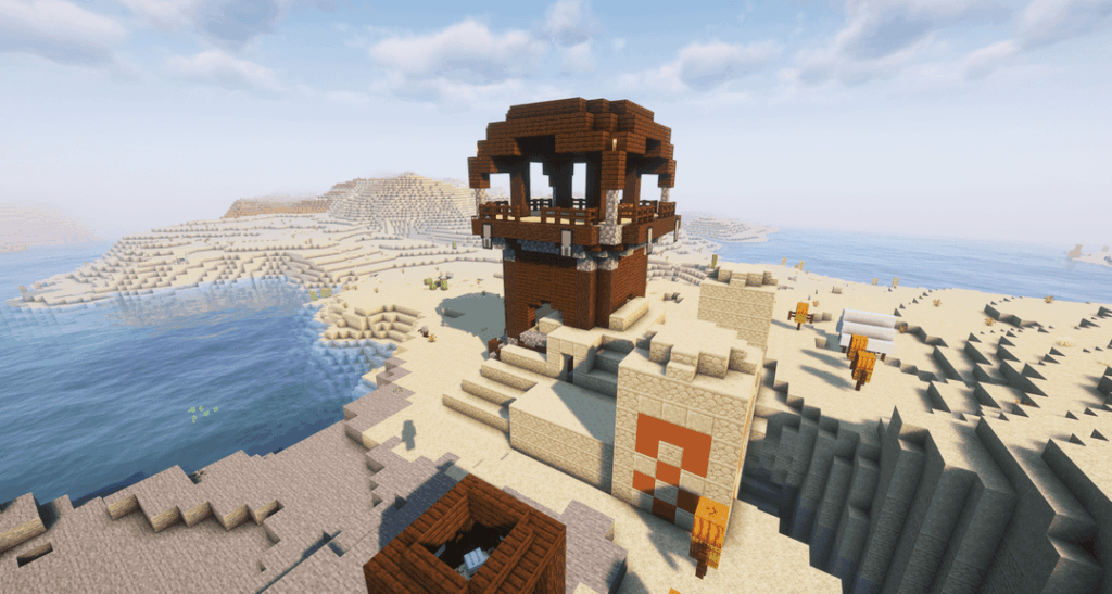 (736281780227347134) スポーンとピリジャー砂漠寺院の巨大な洞窟 (X 1100 Z 1800)