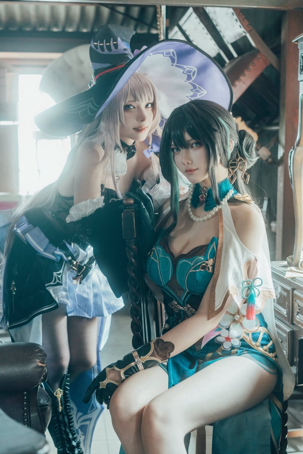ハータとルアン・メイのコスプレ by @lamiacosplay