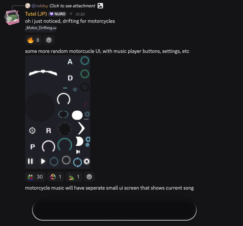 3.0 | Tutel によるオートバイのドリフトといくつかのオートバイ UI 要素について