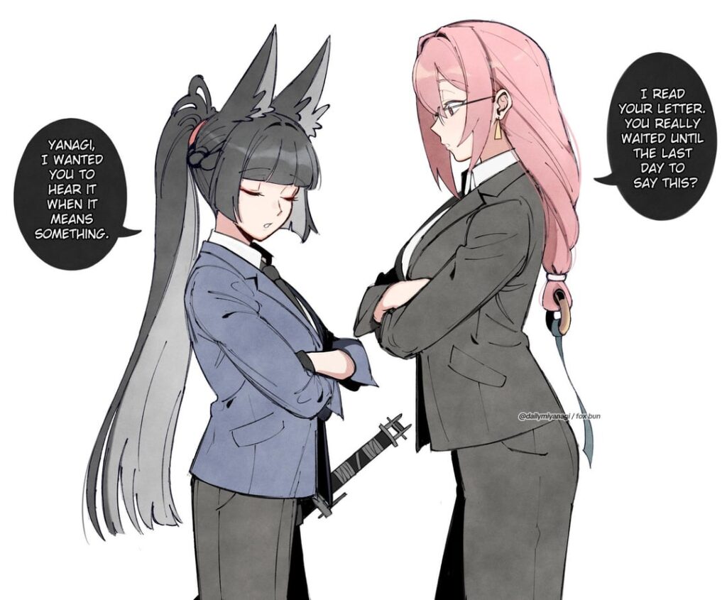 直前の会議 - @DailyMiyanagi / Fox Bun 著
