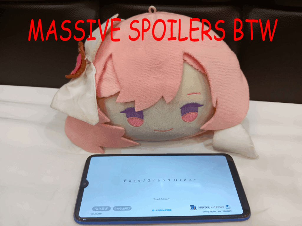 変な場所でイーライビーン77日目〜ビーンをプレイするFGOフィナーレ