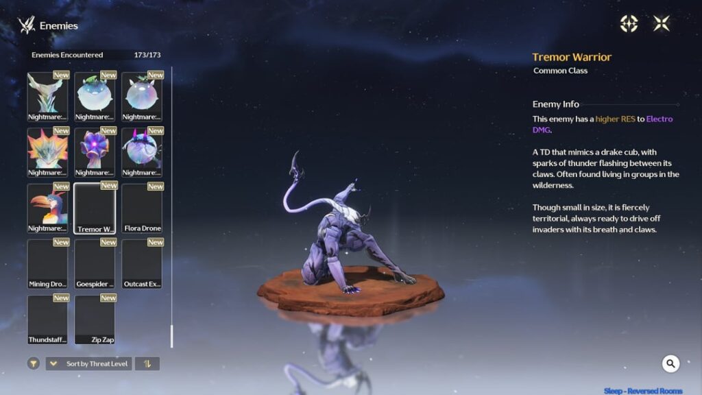 3.0 |スリープによる新しい敵の情報