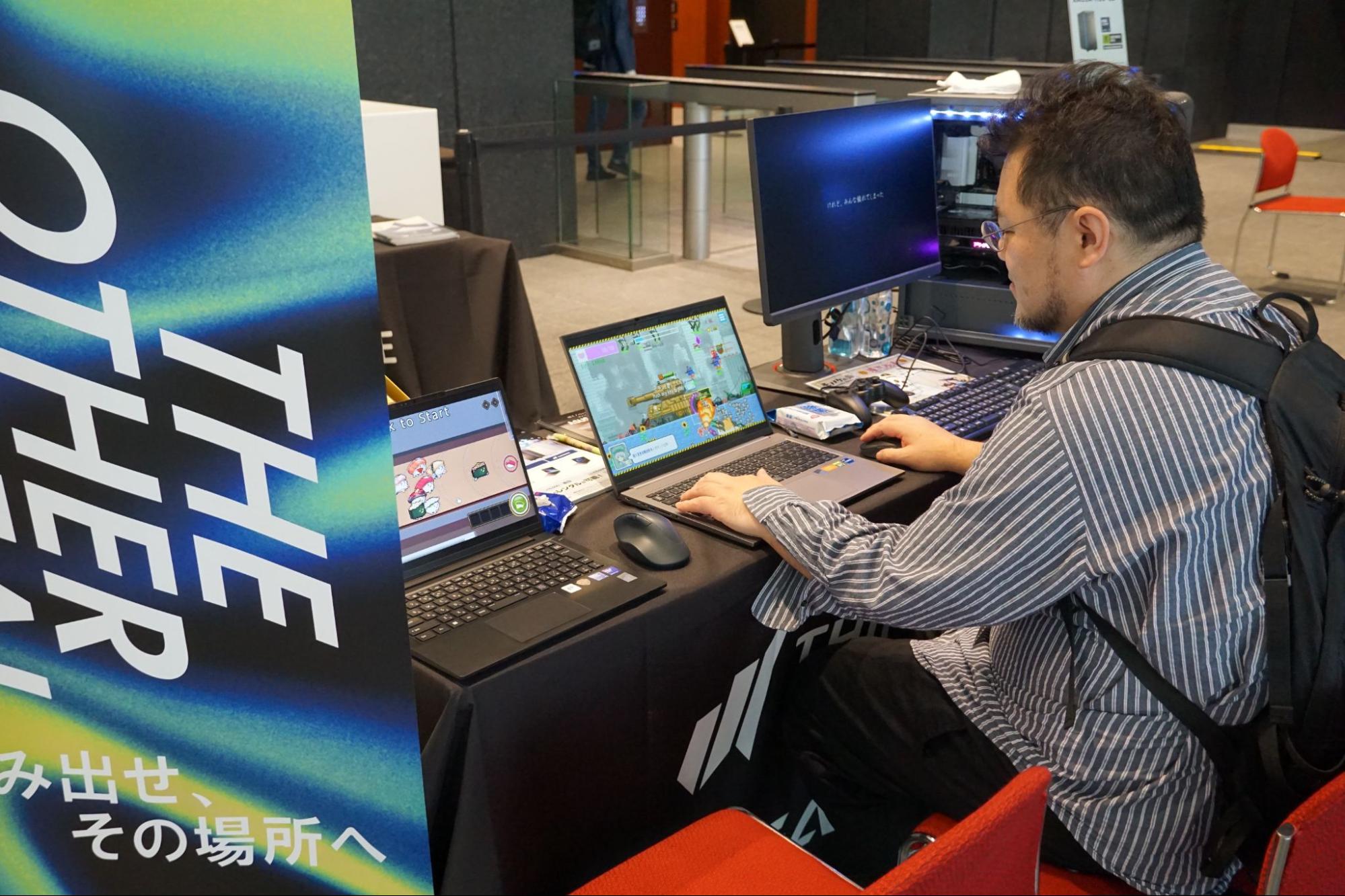 ハムスターっぽい兵器が活躍する防衛ゲーム『MOCHI-O』をプレイしている様子。