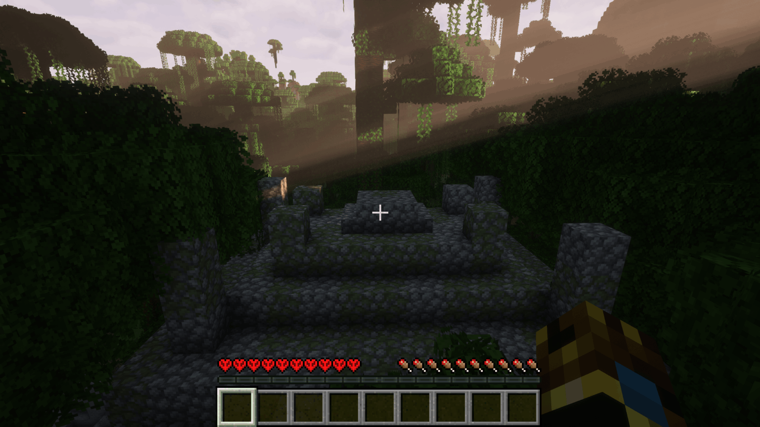 スポーン時のジャングルの寺院